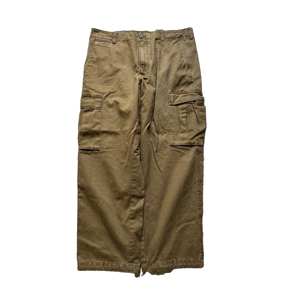 Banana Republic Army Beige Cargo Pants Mens  Size 33 x‎ 32  Military NWT